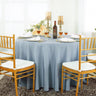Premium Seamless Round Polyester Tablecloth