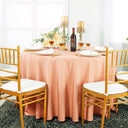 High-Quality Round Seamless Polyester Tablecloth