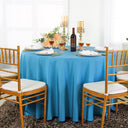 High-Quality Round Seamless Polyester Tablecloth
