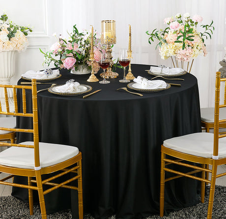 Round Wrinkle-Free Scuba Table Cover