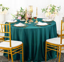 Classic Round Scuba Tablecloth Wrinkle-Free 240 GSM