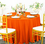 Classic Round Scuba Tablecloth Wrinkle-Free 240 GSM