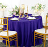 Classic Round Scuba Tablecloth Wrinkle-Free 240 GSM