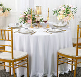Premium Round Scuba Wrinkle-Free Table Cover