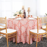 Round Agate Marble Scuba Tablecloth 240 GSM