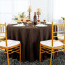 Elegant Marquis Damask Round Jacquard Tablecloth
