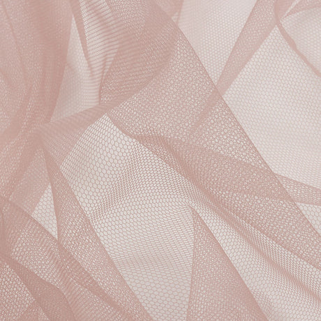 Soft Nylon Tulle - Dusty Mauve - Leonardo Collection