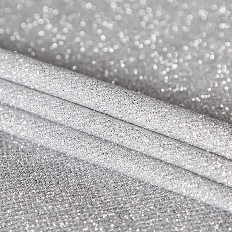 Two-Tone Galaxy Lame - White - Andromeda Collection