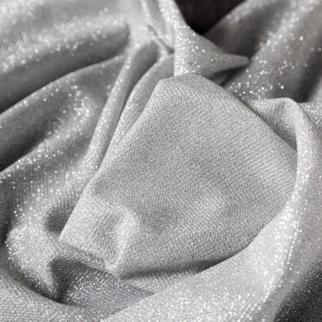 Two-Tone Galaxy Lame - White - Andromeda Collection