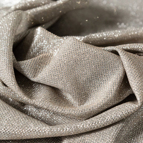 Two-Tone Galaxy Lame - Taupe - Andromeda Collection