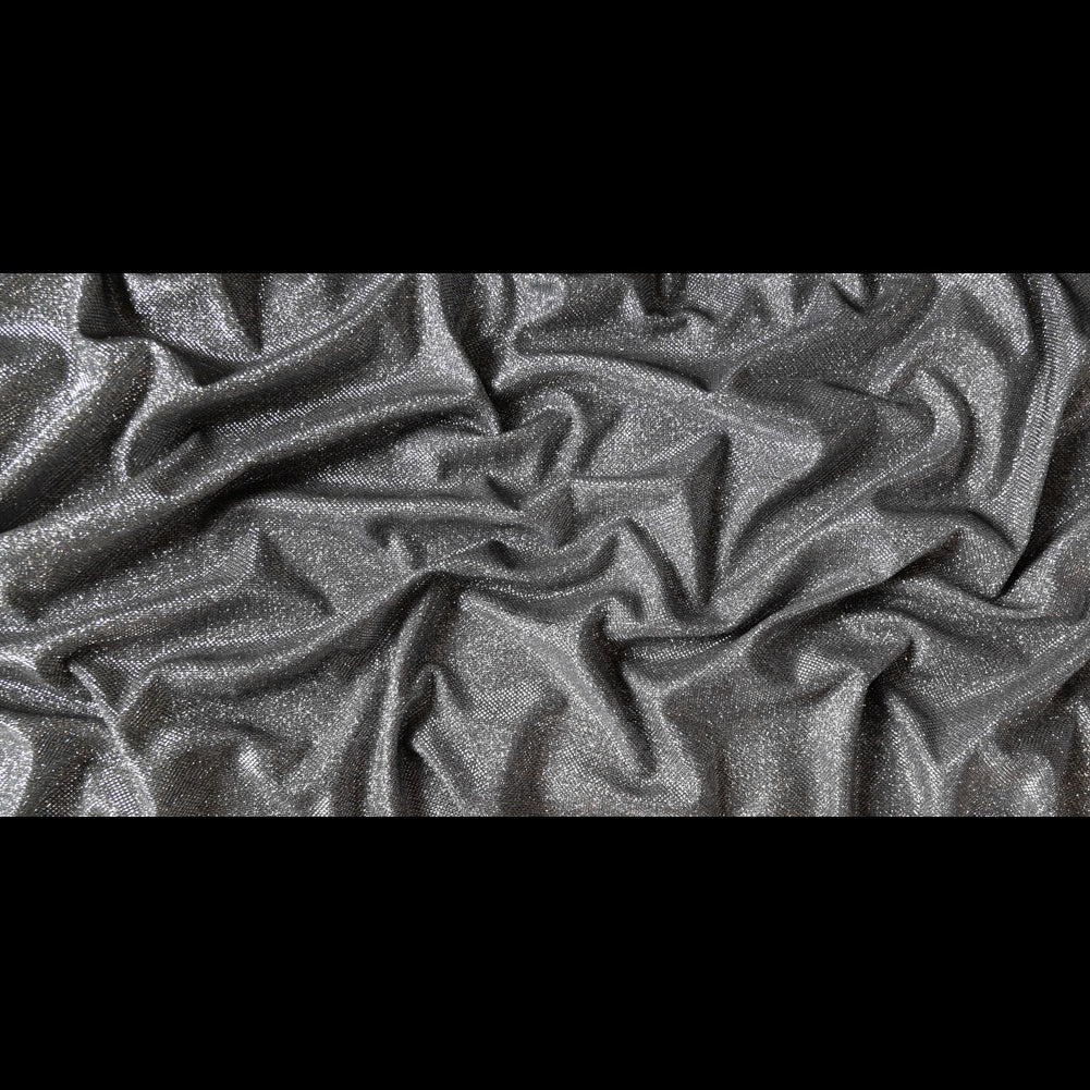 Two-Tone Galaxy Lame - Dark Silver - Andromeda Collection