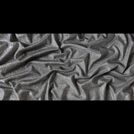 Two-Tone Galaxy Lame - Dark Silver - Andromeda Collection