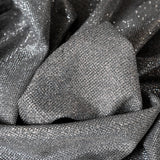 Two-Tone Galaxy Lame - Dark Silver - Andromeda Collection