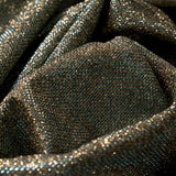 Two-Tone Galaxy Lame - Mermaid Green and Gold - Andromeda Collection