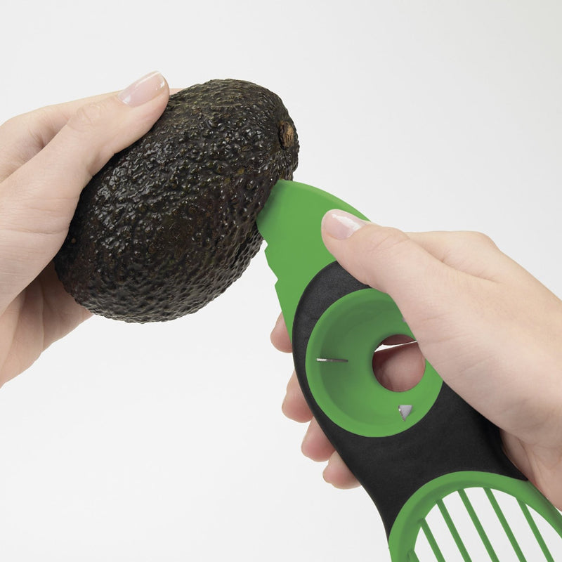OXO Good Grips 3-in-1 Avocado Slicer, Green
