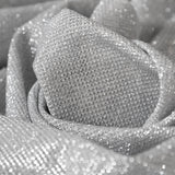 Two-Tone Galaxy Lame - Silver - Andromeda Collection