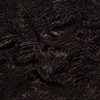 Woodgrain Faux Persian Lamb Fur - Brown