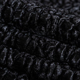 Faux Persian Lamb Fur - Black - Annette Collection