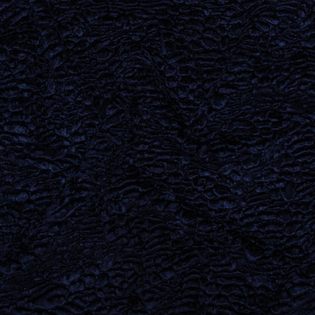 Faux Persian Lamb Fur - Dark Navy - Annette Collection