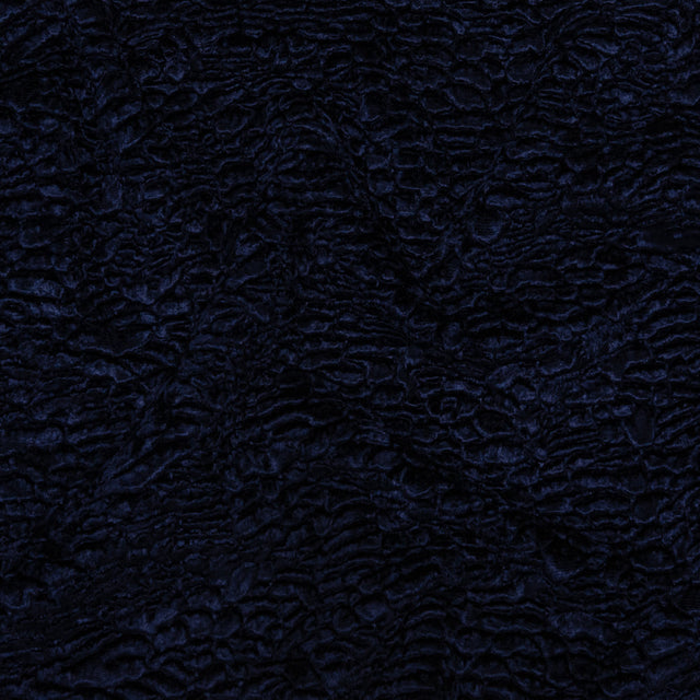 Faux Persian Lamb Fur - Dark Navy - Annette Collection