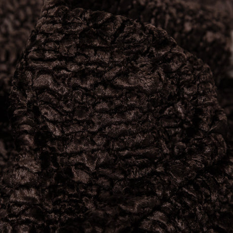 Faux Persian Lamb Fur - Brown - Annette Collection