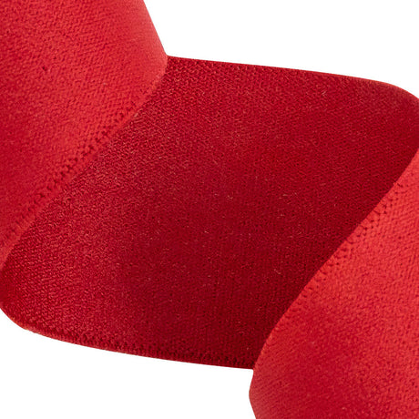 Italian Red Elastic Trim - 1.5"