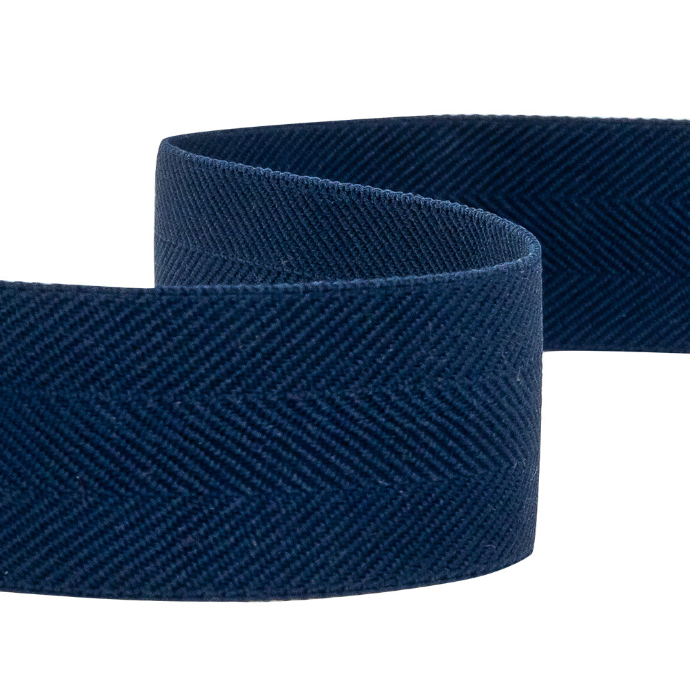 Italian Navy Stretch Twill Tape - 1"