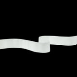 Italian White Stretch Twill Tape - 1"
