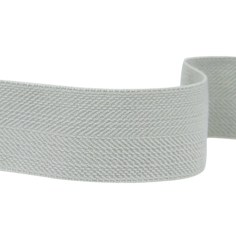 Italian Gray Stretch Twill Tape - 1"
