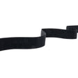 Italian Black Stretch Twill Tape - 1"