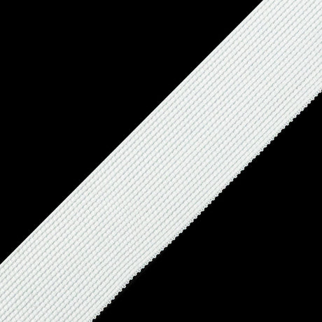 Italian White 0.62 mm Gauge Webbing - 0.9375"