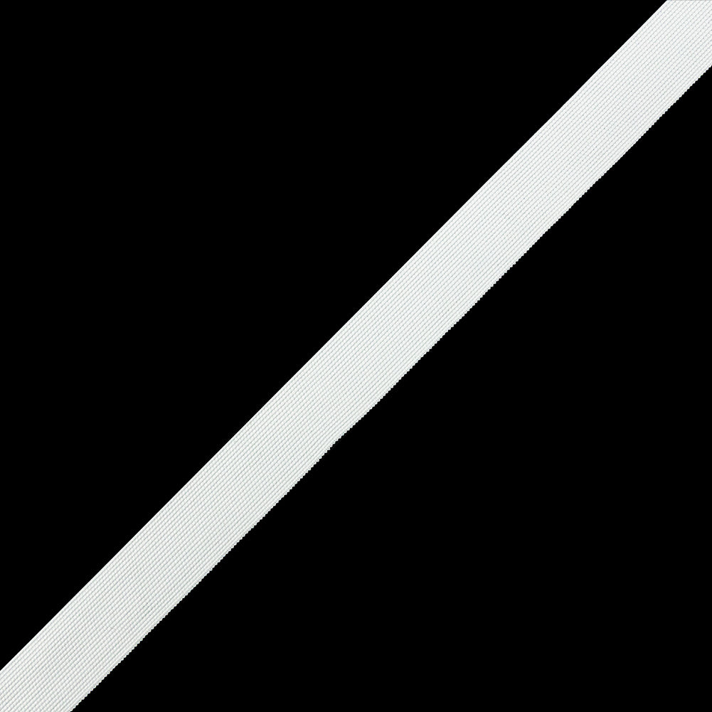 Italian White 0.62 mm Gauge Webbing - 0.9375"