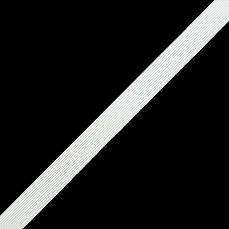 Italian White 0.62 mm Gauge Webbing - 0.9375"