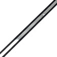 Italian Black and Silver Reflective Grosgrain Ribbon - 1.0625"