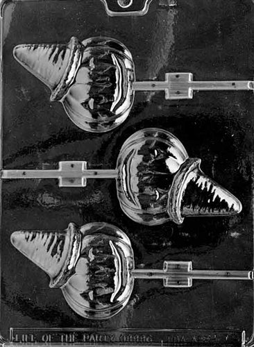 Jack O Lantern With Hat Lolly Chocolate Mold