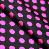 E-Z Dots Nylon Spandex Fabric - Large Polka Dots Print, 58/60" Width (1 Yard)