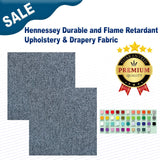 Hennessey Durable and Flame Retardant Upholstery & Drapery Fabric