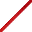 Italian Red Foldover Grosgrain Ribbon - 0.8125"