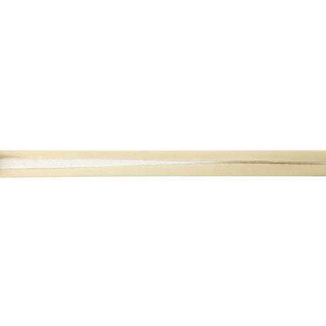 Italian Bleached Sand Faux Leather Foldover Bias Tape - 0.625"