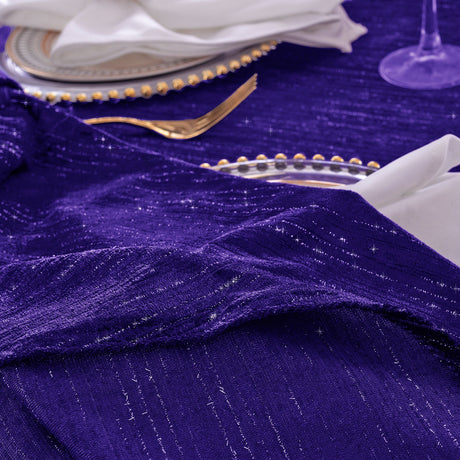 Velvet Dinner Napkin Sample 20x20 Regency Purple