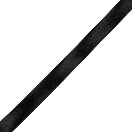 Italian Black 0.62 mm Gauge Webbing - 0.9375"