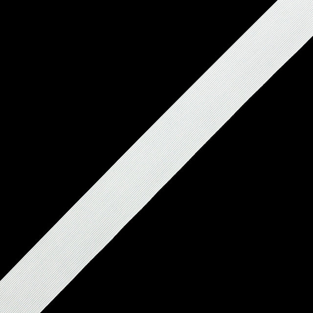 Italian White 0.63 mm Gauge Webbing - 1.375"