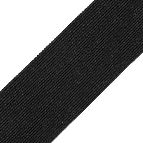 Italian Black 0.63 mm Gauge Webbing - 1.375"