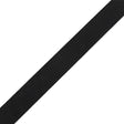 Italian Black 0.63 mm Gauge Webbing - 1.375"