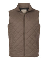 Men's Vintage Diamond Quilted Vest
