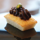 Silikomart Silicone Flexible Bakeware Financier 1.7 Oz, 3.74" x 1.77" x 0.47" High, 7 Cavities