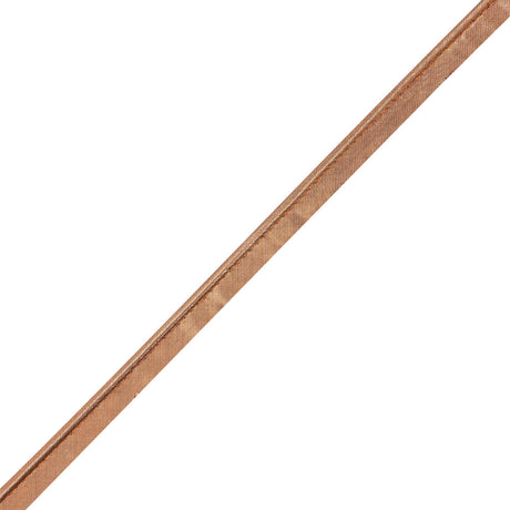Italian Copper Metallic Piping with Lip - 0.625"