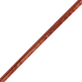 Italian Sceptre Red Metallic Piping with Lip - 0.625"