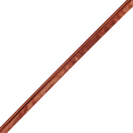 Italian Sceptre Red Metallic Piping with Lip - 0.625"