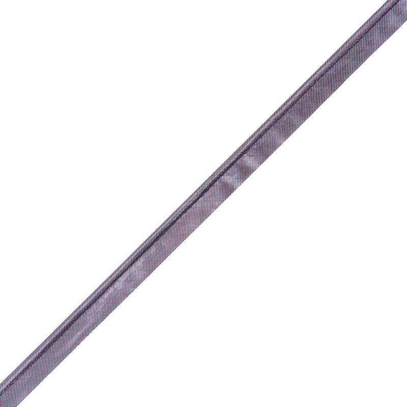 Italian Purple Metallic Piping with Lip - 0.625"